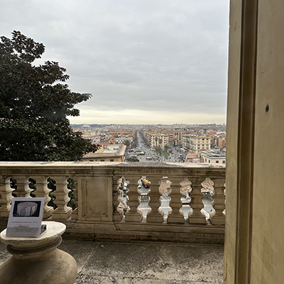 Scenic view from the Vatican in Rome, Italy